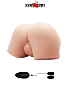 Masturbateur vibrant fesses rebondies - Crazy Bull